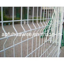 Galvanized and PVC Coated Wire Mesh Fence